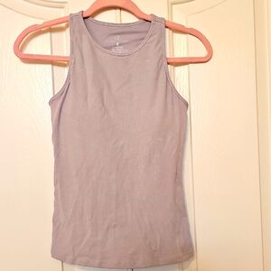 NWT - Klassy Network Light Grey High NeckTank Top Small